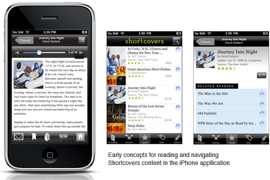Shortcovers Mobile